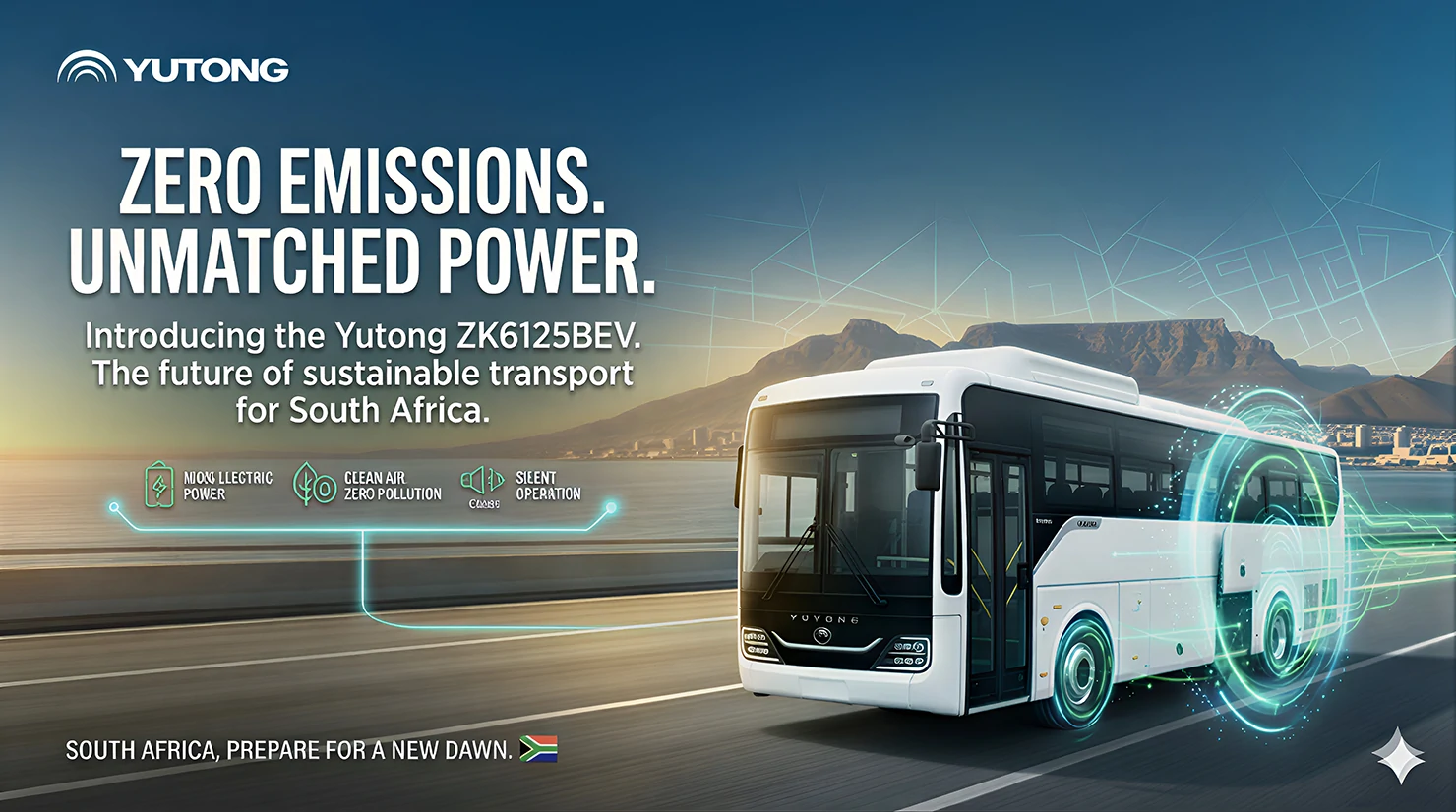 Yutong Completes 1,550km All-Electric Arterial Route Crossing in South Africa, Setting African Industry Milestone for 12-Metre Pure Electric Coaches Yutong Completes 1,550km All-Electric Arterial Route Crossing in South Africa, Setting African Industry Milestone for 12-Metre Pure Electric Coaches